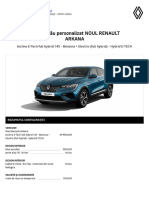 Noul Renault Arkana Techno ETech Full Hybrid 145