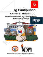 AP6 Q3 Mod7 SuliraninAtHamonNgKasarinlanNgIkatlongRepublika v5