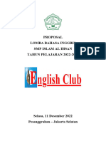 PROPOSAL English Competition