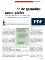 EXTENSIÓN DE GARANTÍAS COMERCIALES