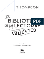 Inicio La Biblioteca de Las Lectoras Valientes