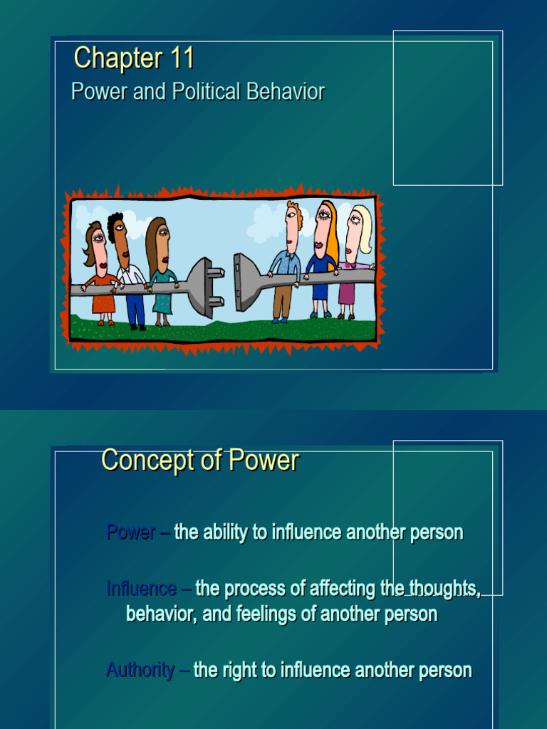 Power and Political Behavior | PDF