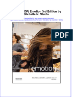 Ebook PDF Emotion 3rd Edition by Michelle N Shiota