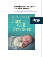 Care of The Well Newborn 1st Edition Ebook PDF Version