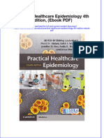 Practical Healthcare Epidemiology 4th Edition Ebook PDF