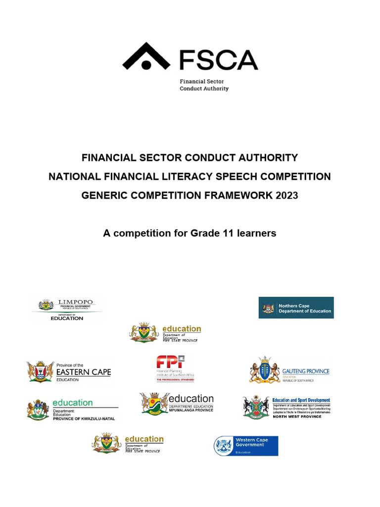 Fsca Speech Competition Framework 2023 - 1 | PDF | Entrepreneurship ...