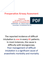 Preoperative Airway Assesment
