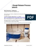 How To Use L-Cysteine Dough Relaxer 220404