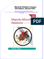 Majority Minority Relations Census Update 6th Edition Ebook PDF