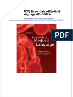 Ebook PDF Essentials of Medical Language 4th Edition