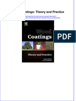 Wood Coatings Theory and Practice
