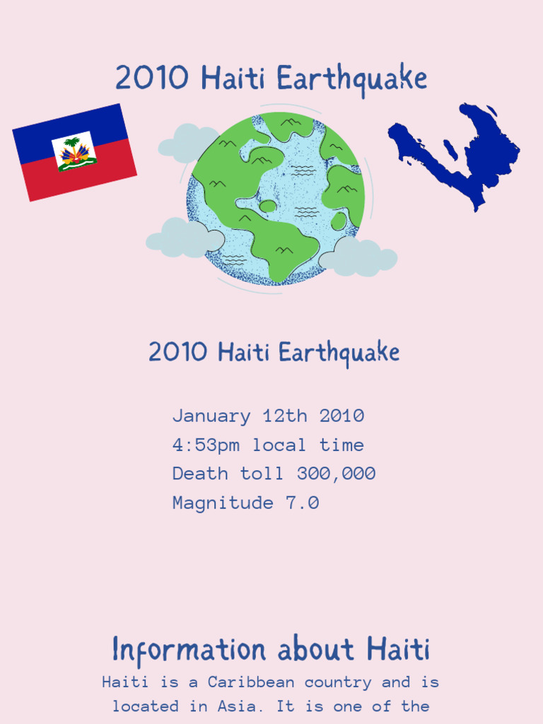 5 FACTS ABOUT THE HAITI EARTHQUAKE 2010 intelligence overview