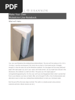 Download Make Your Own Moleskine by api-3797420 SN6983949 doc pdf