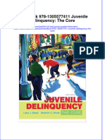 Etextbook 978 1305577411 Juvenile Delinquency The Core