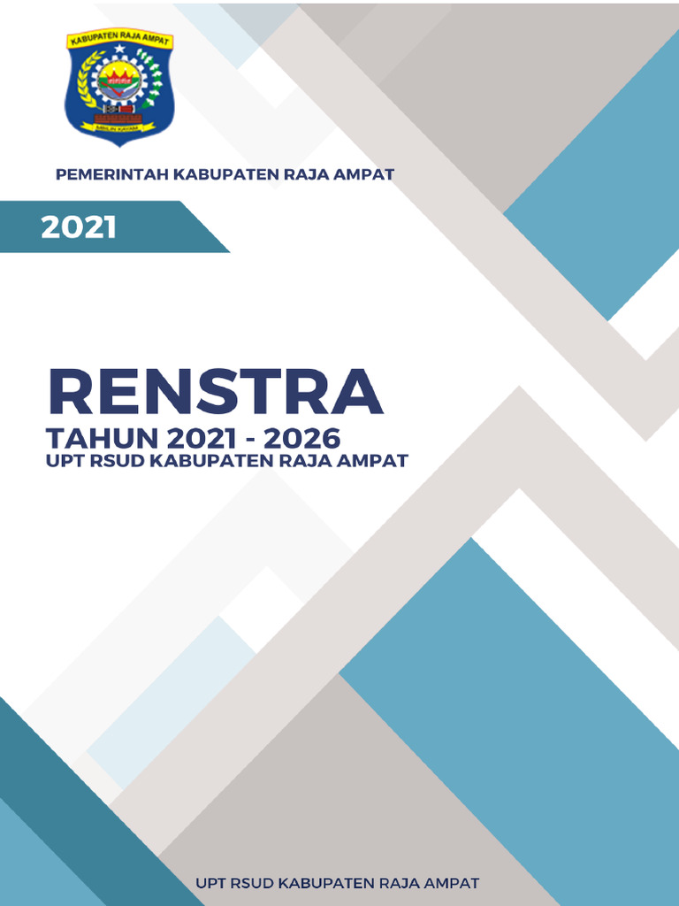 Renstra RSUD Raja Ampat 2021-2026 | PDF