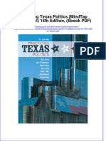 Practicing Texas Politics Mindtap Course List 16th Edition Ebook PDF