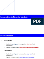 Introduction To Financial Markets 2022