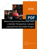 Technical Report On Entrepreneurship