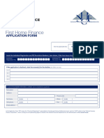 First Home Finance Application Form