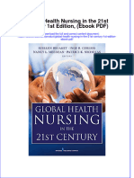 Global Health Nursing in The 21st Century 1st Edition Ebook PDF