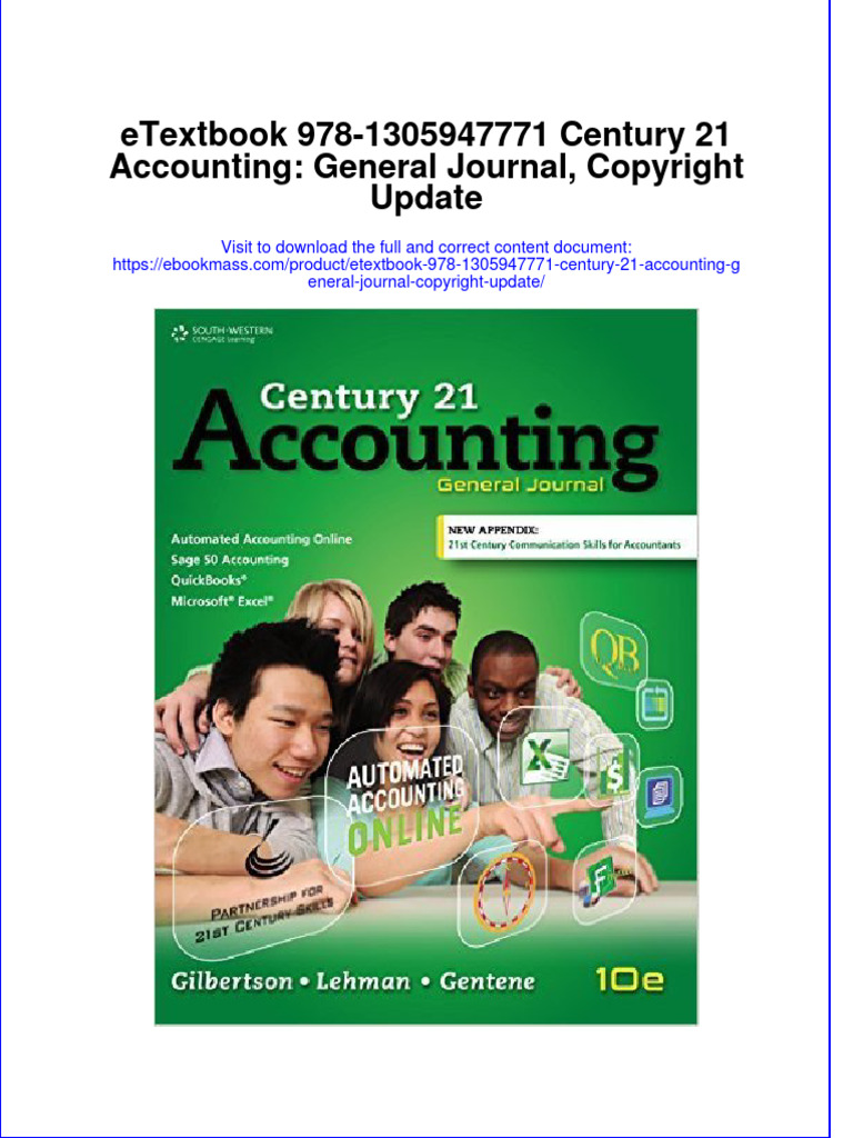 Etextbook 978 1305947771 Century 21 Accounting General Journal