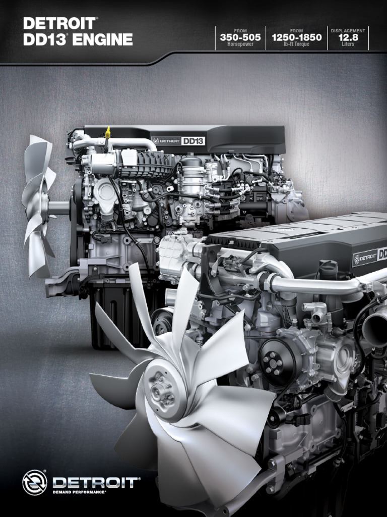 Detroit DD13 | PDF | Fuel Economy In Automobiles | Horsepower