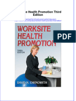 Worksite Health Promotion Third Edition