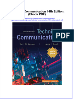Technical Communication 14th Edition Ebook PDF
