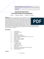 Data-Based Approach For Fast Airfoil Analysis and Optimization