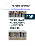 World Class Warehousing and Material Handling 2e Ebook PDF Version
