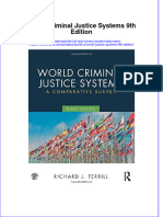 World Criminal Justice Systems 9th Edition