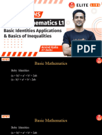 Applications of Basic Identities S1