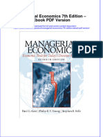 Managerial Economics 7th Edition Ebook PDF Version