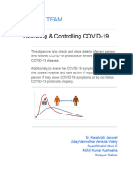 Detecting & Controlling COVID-19