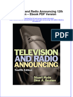 Television and Radio Announcing 12th Edition Ebook PDF Version 2