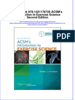 Etextbook 978 1451176728 Acsms Introduction To Exercise Science Second Edition