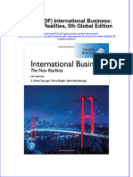 Ebook PDF International Business The New Realities 5th Global Edition