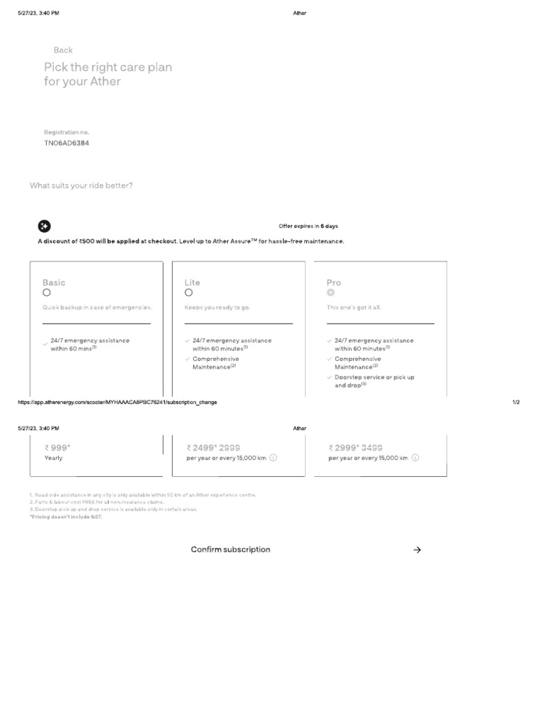 Ather Plans | PDF