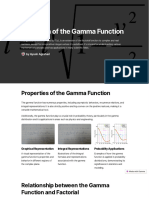 Definition of The Gamma Function: by Ayush Agrahari