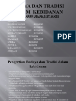 Perspektif Budaya Dalam Praktik Kebidanan