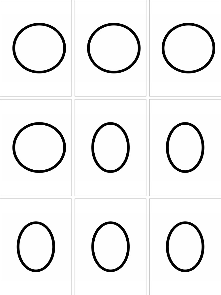 Circulos e ovais | PDF