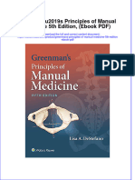 Greenmans Principles of Manual Medicine 5th Edition Ebook PDF