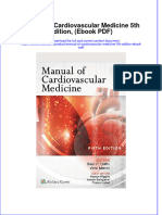 Manual of Cardiovascular Medicine 5th Edition Ebook PDF