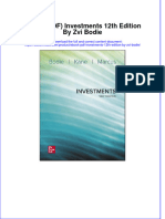 Ebook PDF Investments 12th Edition by Zvi Bodie