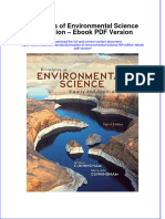Principles of Environmental Science 8th Edition Ebook PDF Version