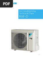 EN J02.DAI.02 Daikin Sensira RXF C B A Technical Data RXF C Data Book