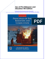 Principles of Fire Behavior and Combustion 4th Edition
