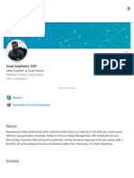 Saud Alqahtani, GSP - Safety Advisor - Aramco - LinkedIn