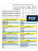 Networking IP Addressing