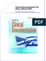 Guide To Clinical Documentation 3rd Edition Ebook PDF